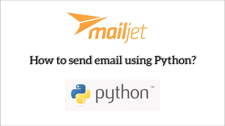 Mẫu email HTML Python