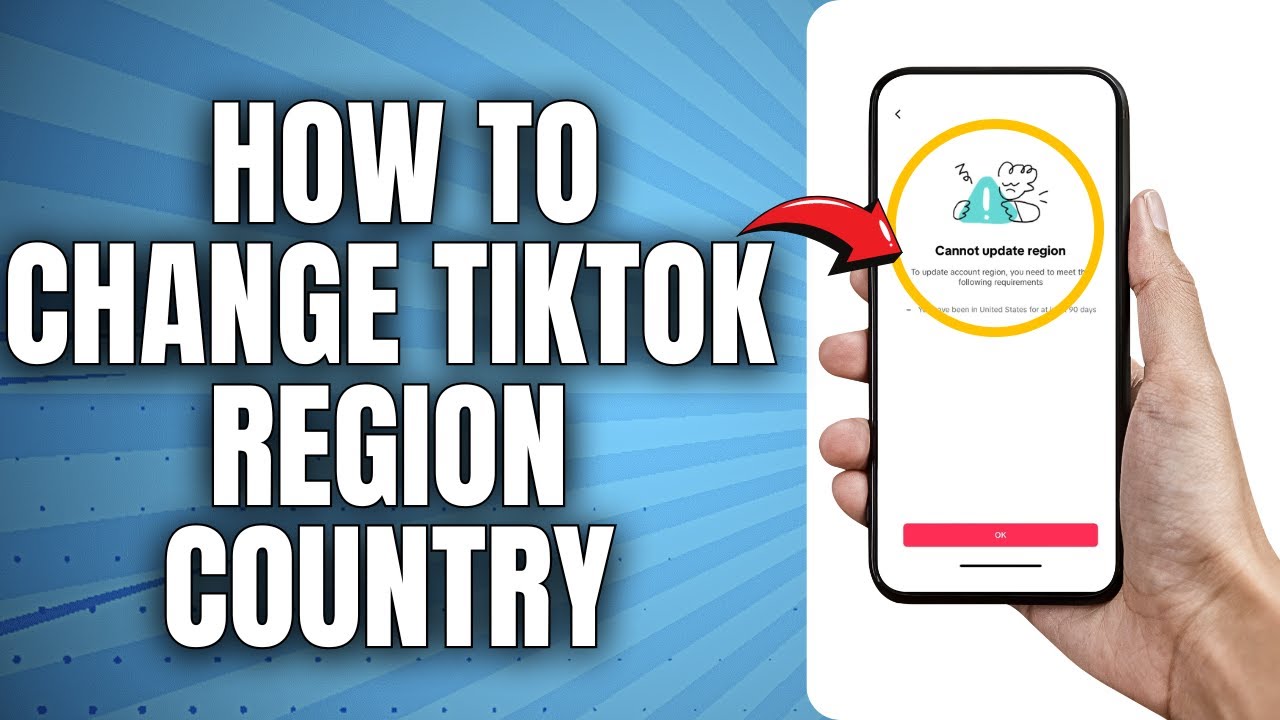 How to fix cannot update tiktok region easy fixed tiktok cannot