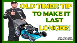 Old Timer Taught Me This Trick To Make A Lawnmower Body Last Forever! Wealth