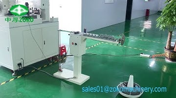 Automatic multi core cable cutting stripping and crimping machine