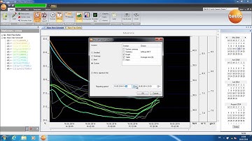 testo Saveris: Creating one-off report (3/15) | Be sure. Testo