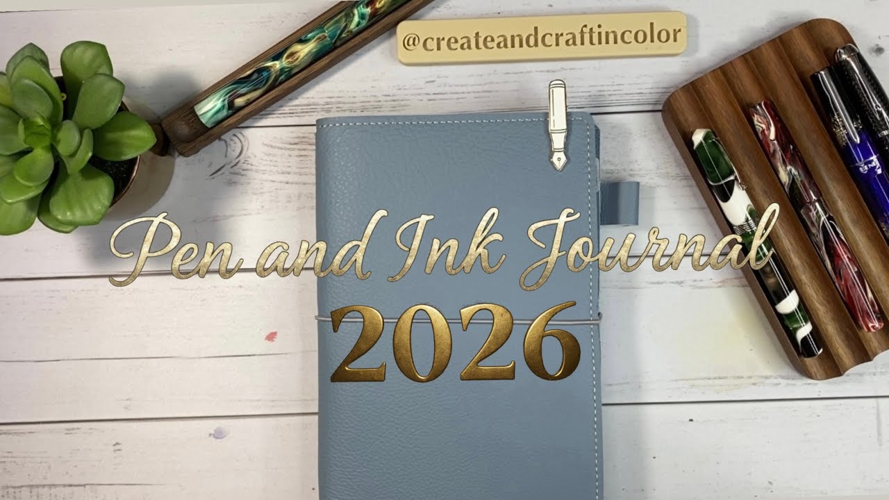 2026 Pen and Ink Journal using an A5 Stalogy