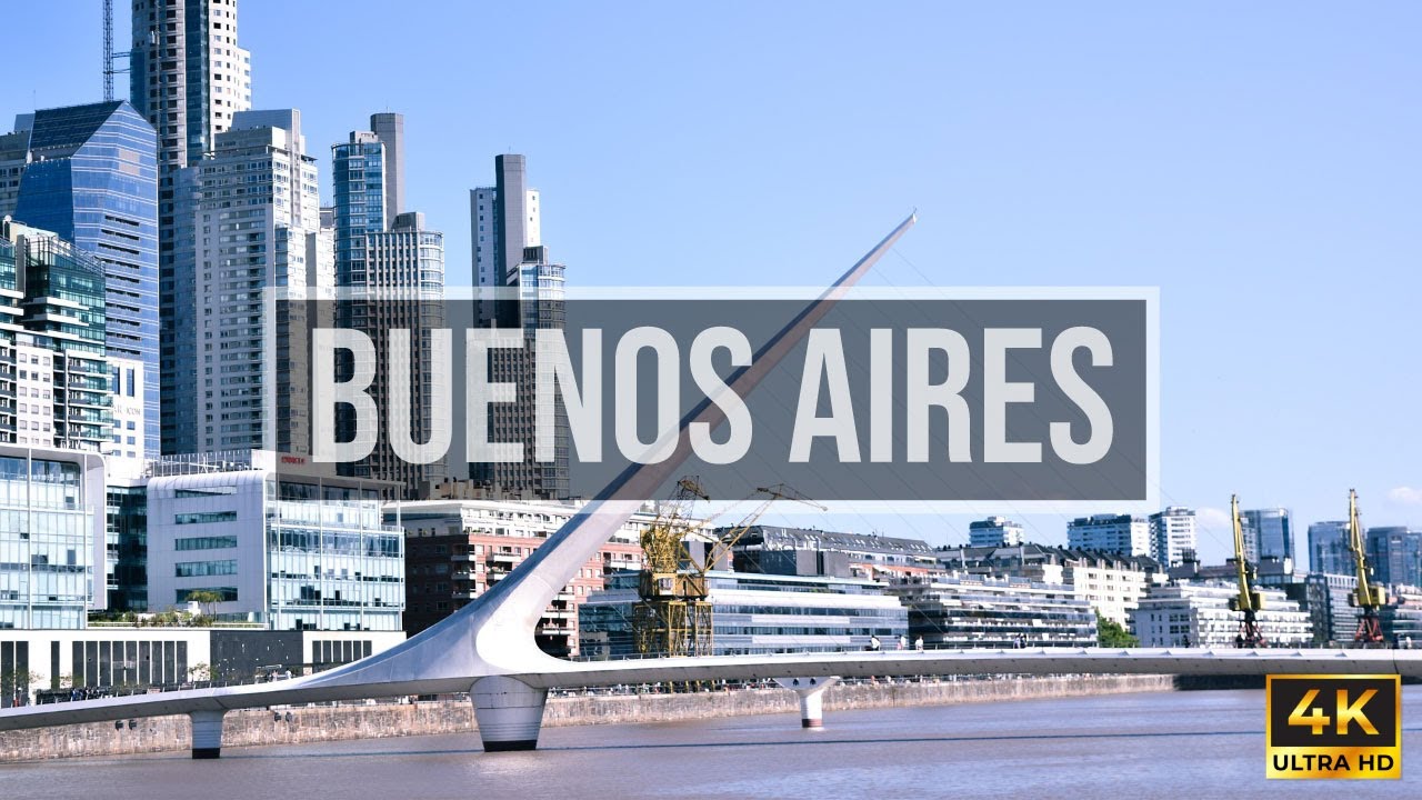 Buenos Aires Aerial View | 4K Drone Footage of Argentina’s Capital | Cityscape, Skyline & Landmarks
