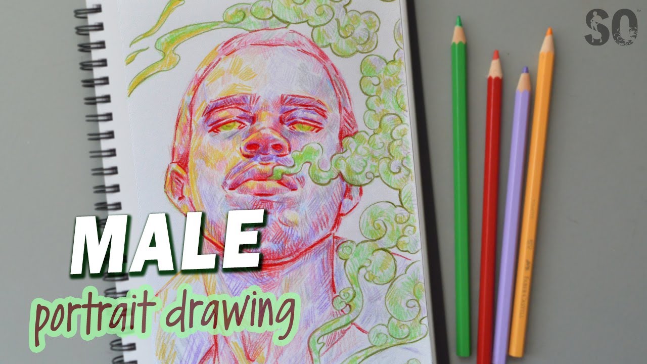 Kuruboya İle Portre Çizimi | SERAP ÖNEY | SO™