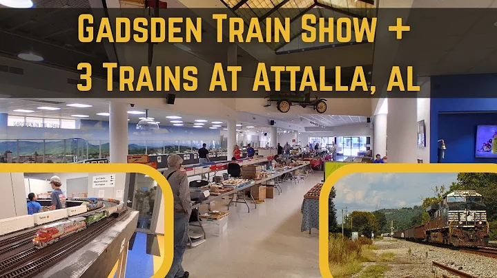 Gadsden Fall Train Show By The CVMR + 3 Trains In Attalla, AL. 9/20/25