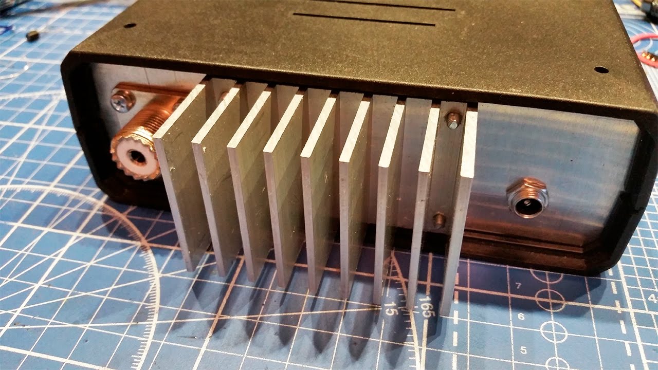 Задняя панель для трансивера АМАТОР - YouTube
