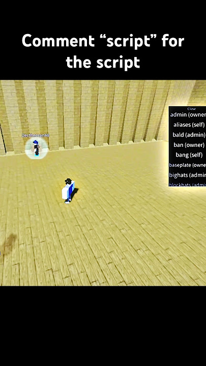 This Roblox script can ban people (FE) #roblox #scripts #shorts