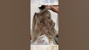 Half up hairstyle  Hairstyle tutorial