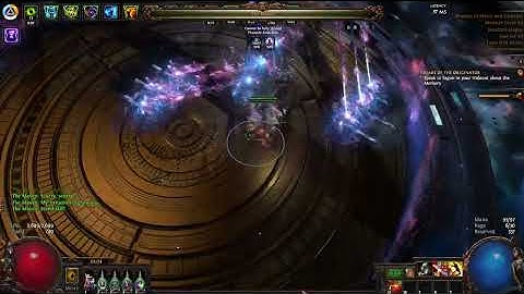 Maven with Flicker Strike 3 mirrors POE 3.27 STD