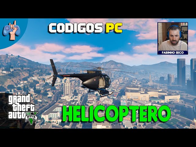 GTA 5 codigo do helicoptero / manha do helicoptero (helicoptero buzzard) -  Fabinho Seco  Helicóptero Buzzard PS3/PS4: O, O, L1, O, O, O, L1, L2, R1,  Triângulo, O e Triângulo. Xbox