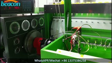 BEACON diesel fuel injection pump test bench and CRS300 common rail tester