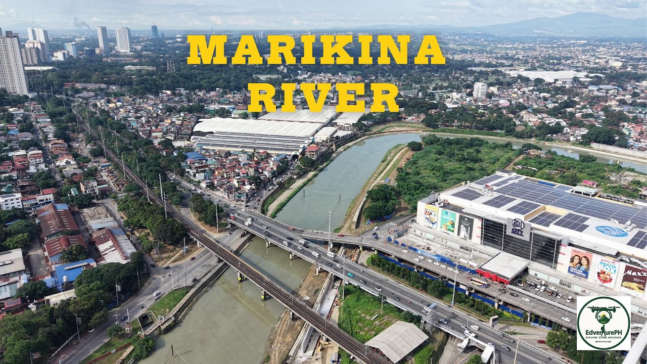 Ganda ng Marikina River! Lipad tayo kasama ang EdventurePH sa unang drone flight!