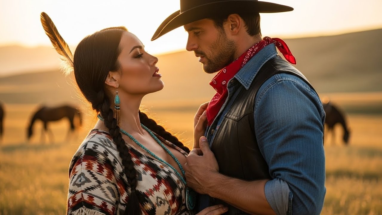 „Breite die Beine für mich aus, schöne Frau“, befahl der Rancher und weckte ihre brennenden Begierde