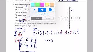Polynomial Review Worksheet