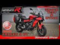 Yamaha tracer 9 gt 2022  dominator exhaust sound compilation  dyno test 