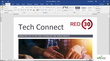 Microsoft Word Tutorial - How to add Password Protection to a File