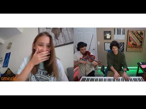 Guns N' Roses - Sweet Child O'mine Piano And Violin Cover By Marcus Veltri And Rob Landes On Omegle