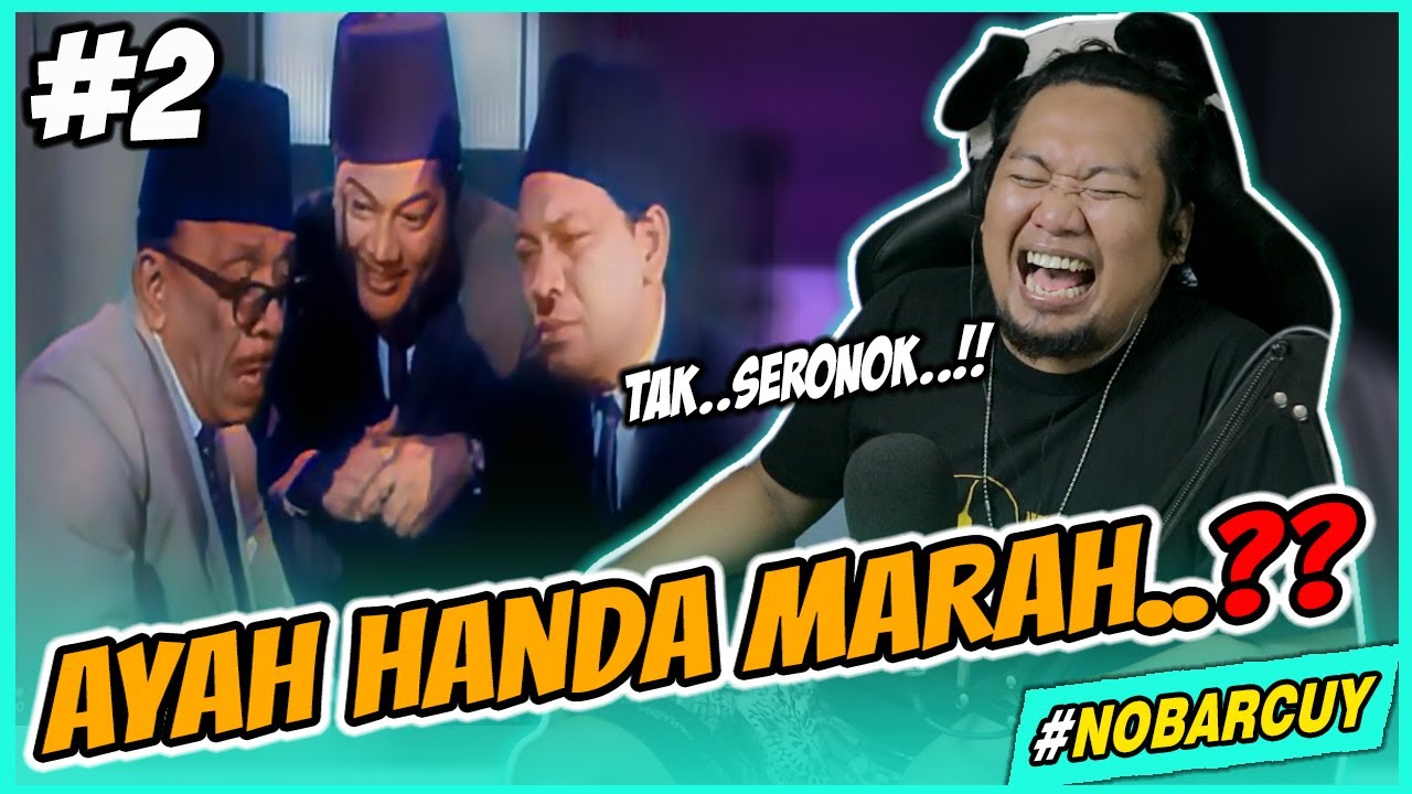 SERONOK..🤣‼️ 3 ABDUL | FILM P.RAMLEE - WARNA | PART 2 | NOBARCUY  (REACT ULANG)