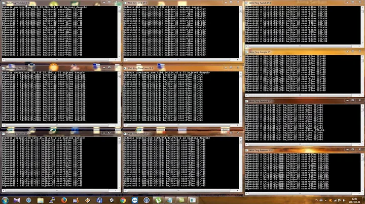 How to Ping Multiple IP Addresses at the Same Time from Windows using CMD