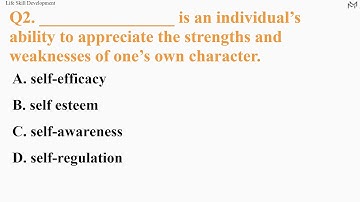 "Life Skill Development" Mock Test