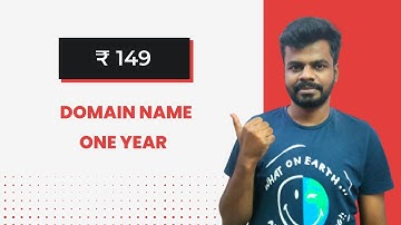 How to Buy Domain Name (.in) for Rs.149 in Tamil