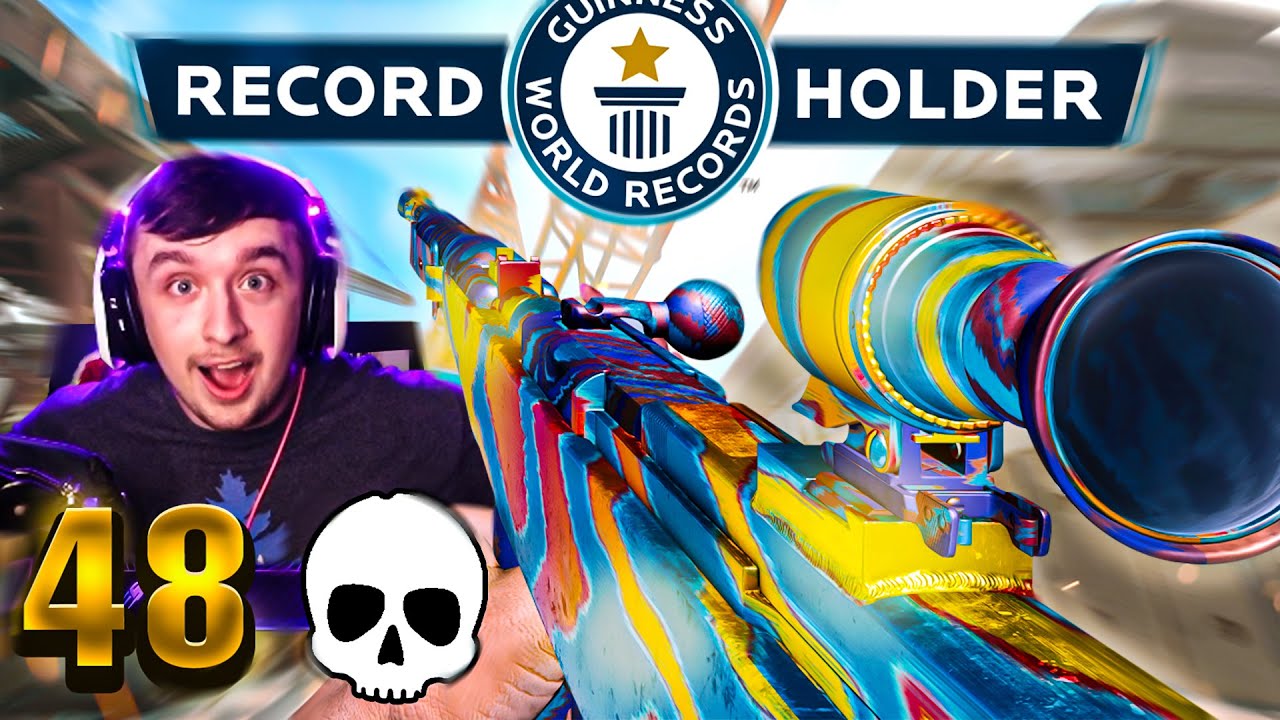 i BROKE the WORLD RECORD in WARZONE PACIFIC😱 - YouTube