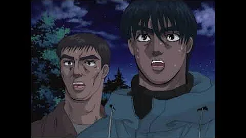 Initial D - Takumi Fujiwara (Toyota AE86) vs. Seiji Iwaki (Mitsubishi Lan Evo 4) English Sub