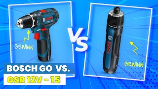 DUELL in der LEICHTGEWICHTSKLASSE – Bosch Go vs. Bosch GSR 12V-15! || ToolGroup