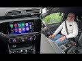 How to use the bluetooth and Applecarplay system in a 2020 Audi Q3