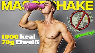 Der GÜNSTIGSTE MASSESHAKE für Muskelaufbau (ohne Proteinpulver) screenshot 5