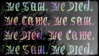 Sleight of Hand - We Came, We Saw, We Died (Lyrics Video)