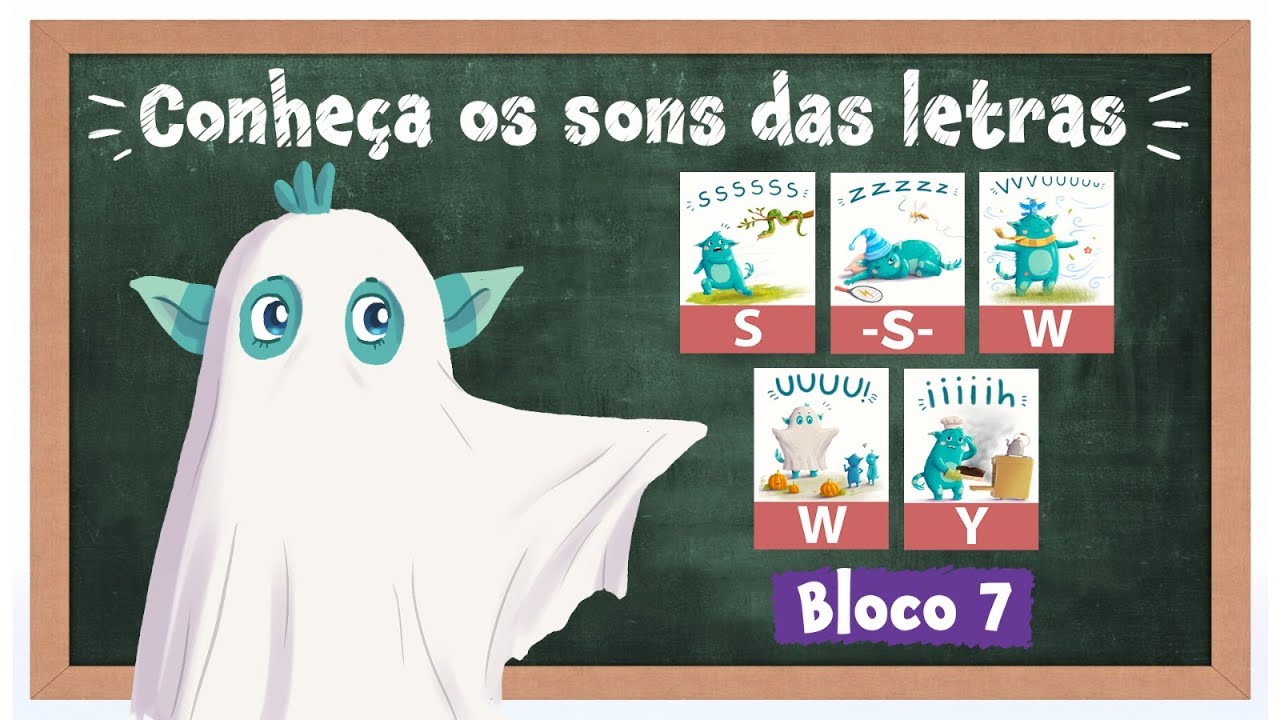 BEBETO E SONS DO ALFABETO - LETRAS S, W e Y