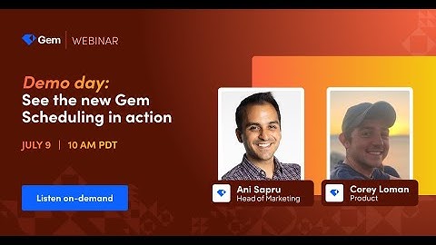 Demo Day: How Gem AI