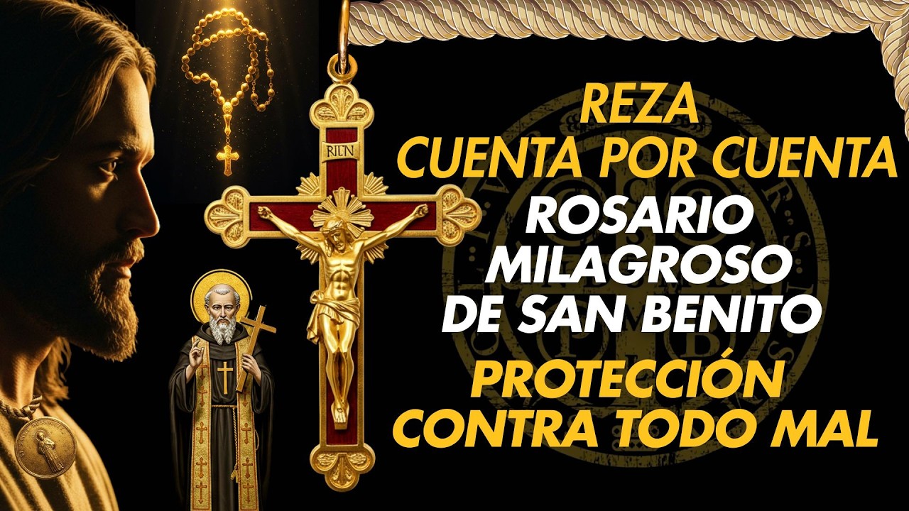 Rosario de las causas imposibles - San Benito - Proteción Contra el Mal