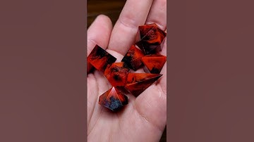 Blank dice that will soon be cast into their numbered molds & are a wip! #resin #handmadedice #dice