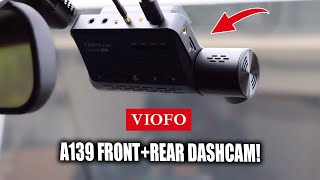 VIOFO A139 2-Channel Dash Cam Installation and Review! - Best Front + Rear Dashcam?