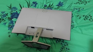 How to remove the Stand and open Wall Mount VESA Lid/Cover in DELL S2421HN Monitor