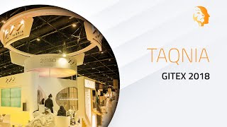 Exhibition Stand Design Dubai | TAQNIA Stand Highlights | GITEX TECHNOLOGY 2018 | MIND SPIRIT DESIGN