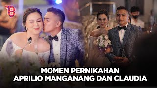 Digelar privat, intip momen pernikahan Aprilio Manganang dan Claudia  | NEWSFLASH