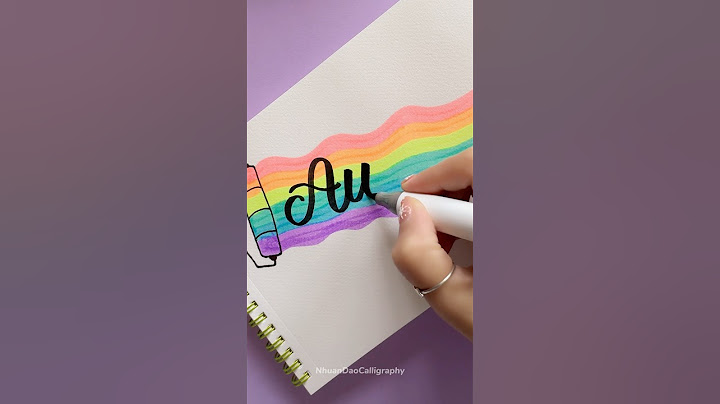 Brighten Your Notebook with Colorful Front Page Design 🌈 #shorts #nhuandaocalligraphy #frontpage