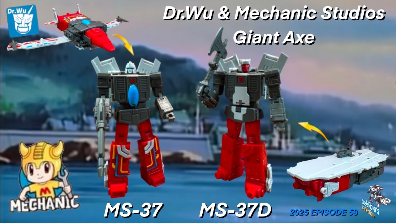 Dr. Wu & Mechanic Studios MS-37 & MS-37D Giant Axe / Transformers