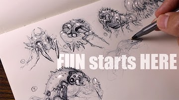 Easy Steps to Draw Awesome Creatures