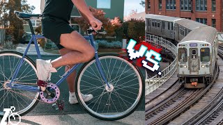 Bike vs. Train! | I Found the Fastest Way Around Big Cities