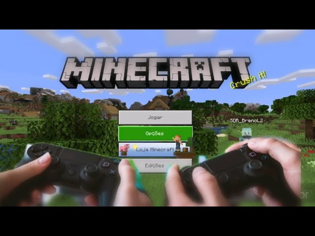 COMO JOGAR MINECRAFT COM TELA DIVIDIDA ATÉ 4 JOGADORES 