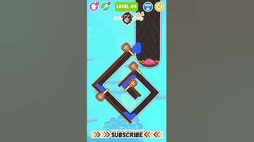 Save the Fish Level  ✔️49 #Short #Gaming Walkthrough