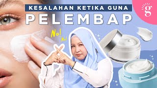 Kesalahan Cara Guna Pelembap