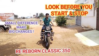 MORNING START RE REBORN CLASSIC 350 in Tamil |What to do in each start & stop RE REBORN CLASSIC 350