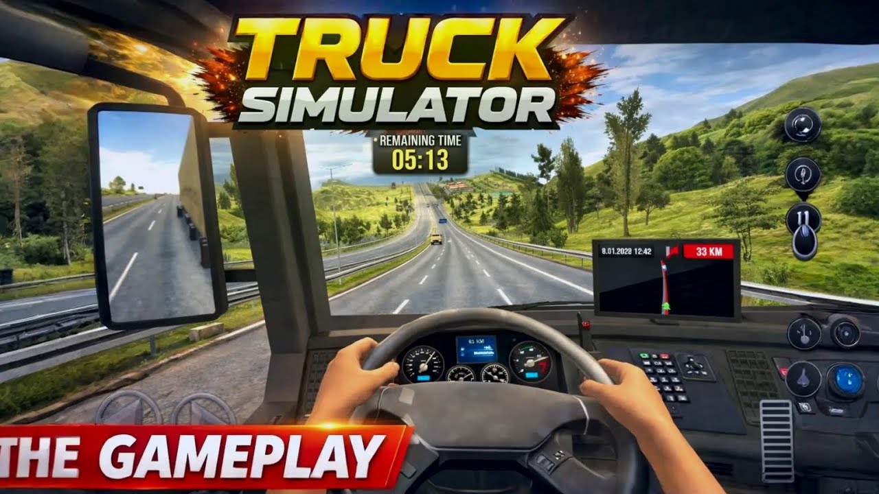 TRUCK SIMULATOR GAME 🚛 ( TRACK WALA GAME 🎯 )