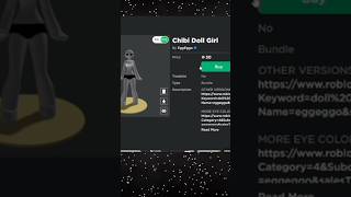 Chip doll girl roblox brookhaven rp edits kodları codes kıyafet shorts blacpink