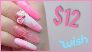 After trying a poly gel kit, i got cheap acrylic nail kit from wish!
end up doing pink set with glitter and marble. got:
https://bit.ly/2xbr8zb f...